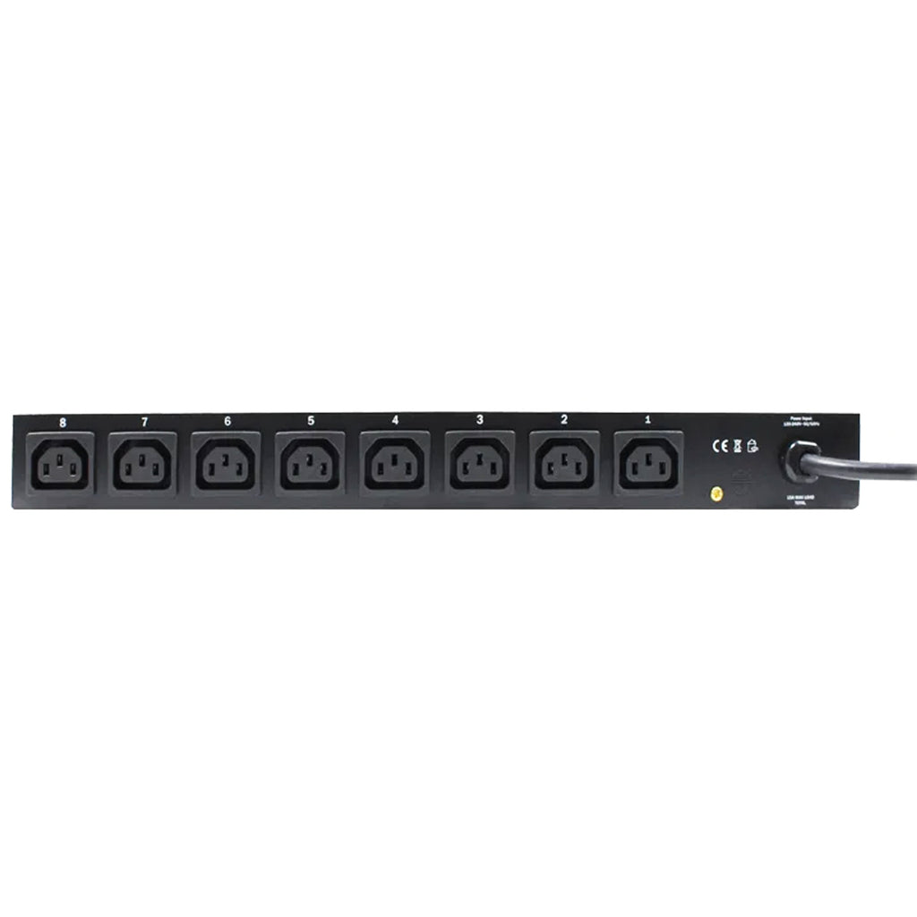 PC-08 Power Panel 8 Switch Control IEC Connection 10A Per Channel