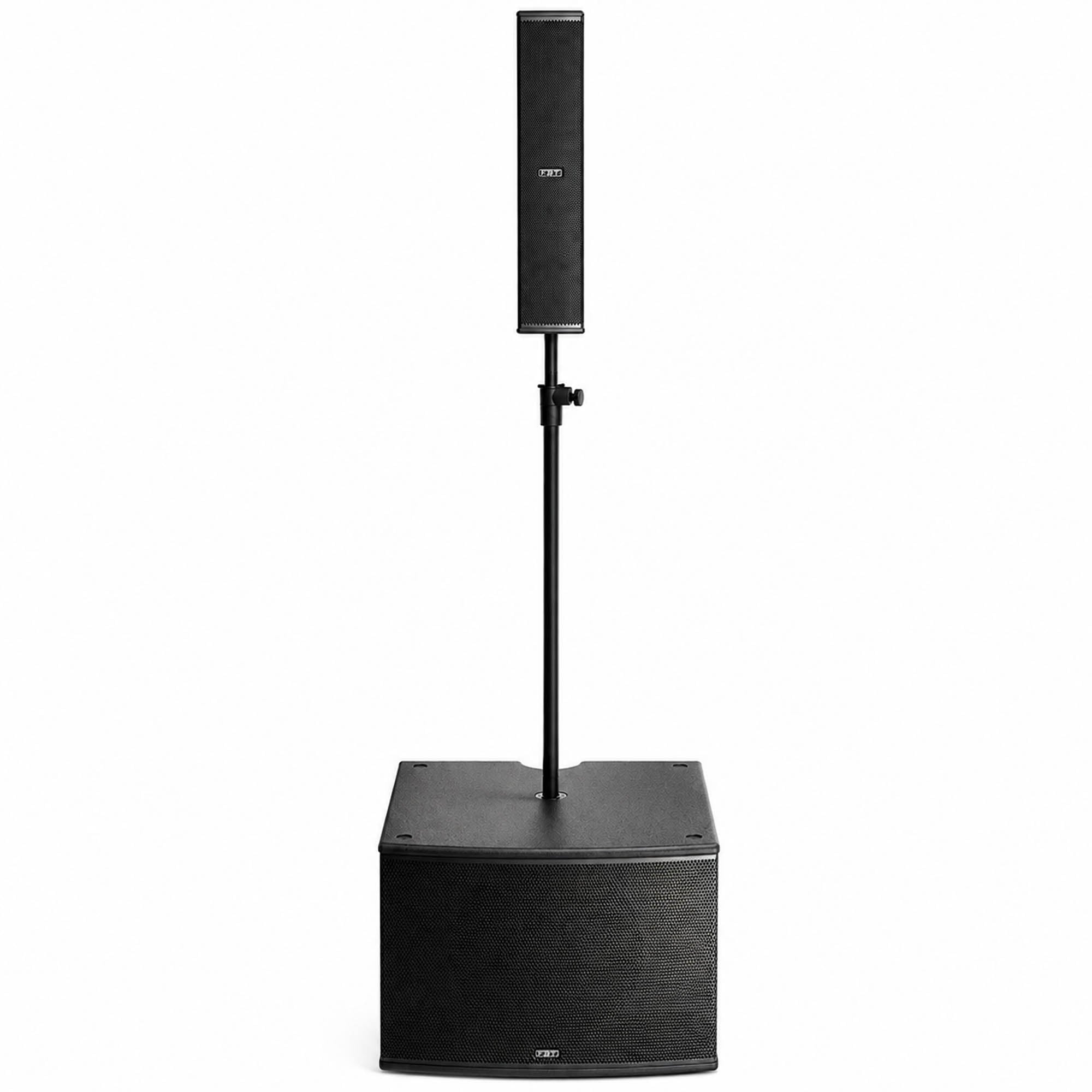 Compact Line Array 1000w Speaker System (Black) EX-DEMO