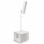 Compact Line Array 1000w Speaker System (White) CLEARANCE