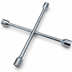4 Way Universal Wheel Nut Brace Car Van Wrench Cross Spanner