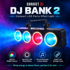 DJ Bank 2 RGBW Multi-Pod Lighting Effect