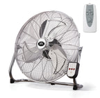Floor Standing Air Circulator Fans Chrome Metal 3 Speed 12 to 20 inch