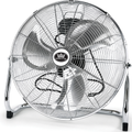 18" Chrome High Velocity Industrial 3 Speed Floor Fan Cooling
