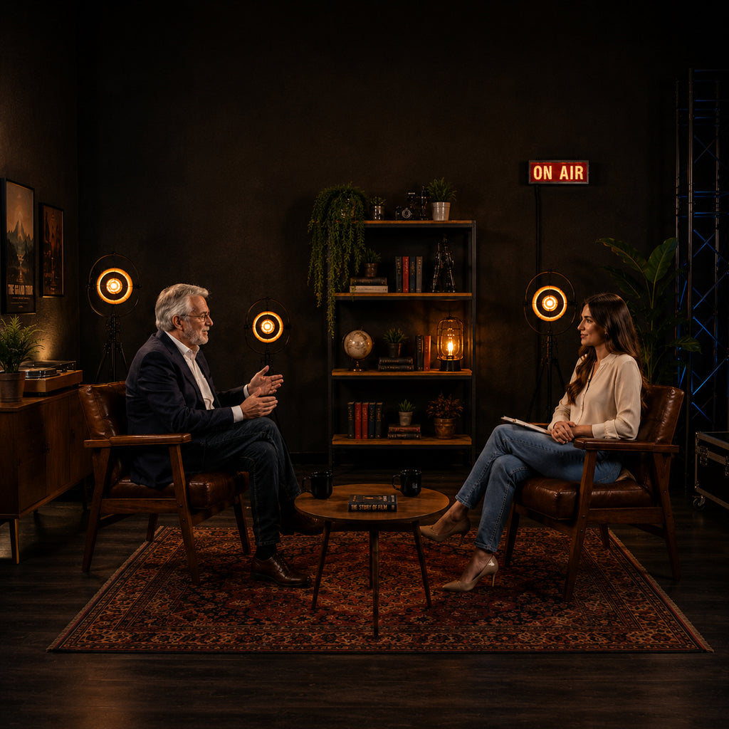 Classique 40 Ultra Warm Glow Lighting Fixture Studio Podcast