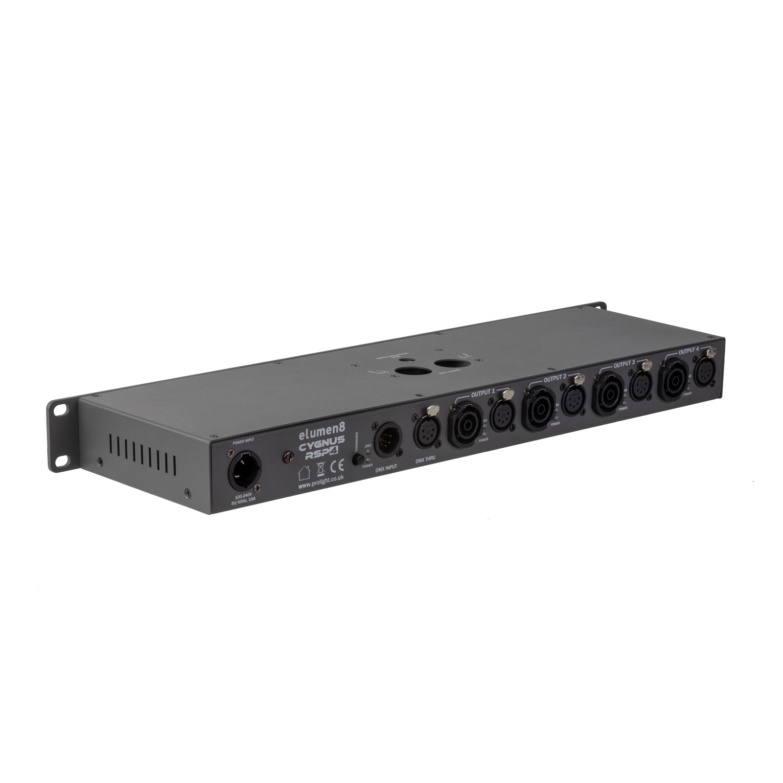 Cygnus RSP4 DMX Recorder / Switch Pack Lighting Data Management