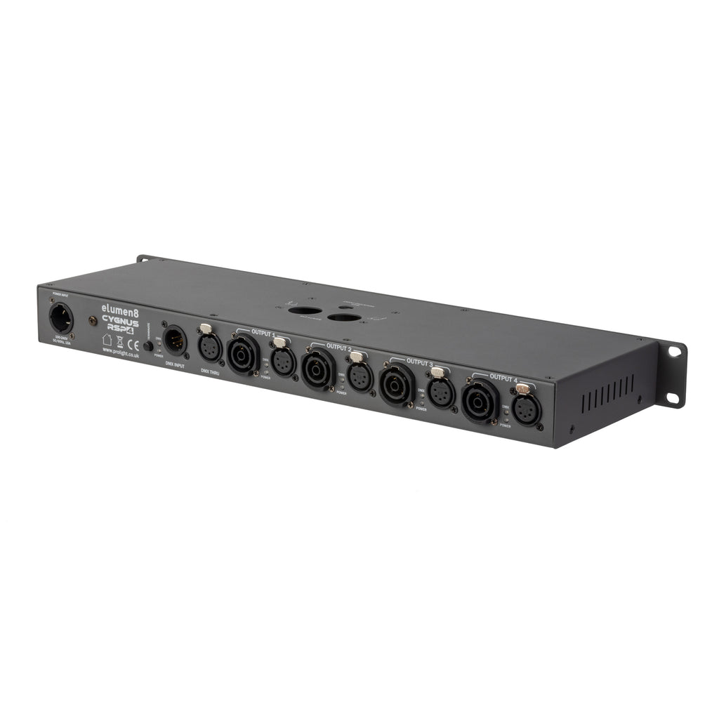 Cygnus RSP4 DMX Recorder / Switch Pack Lighting Data Management