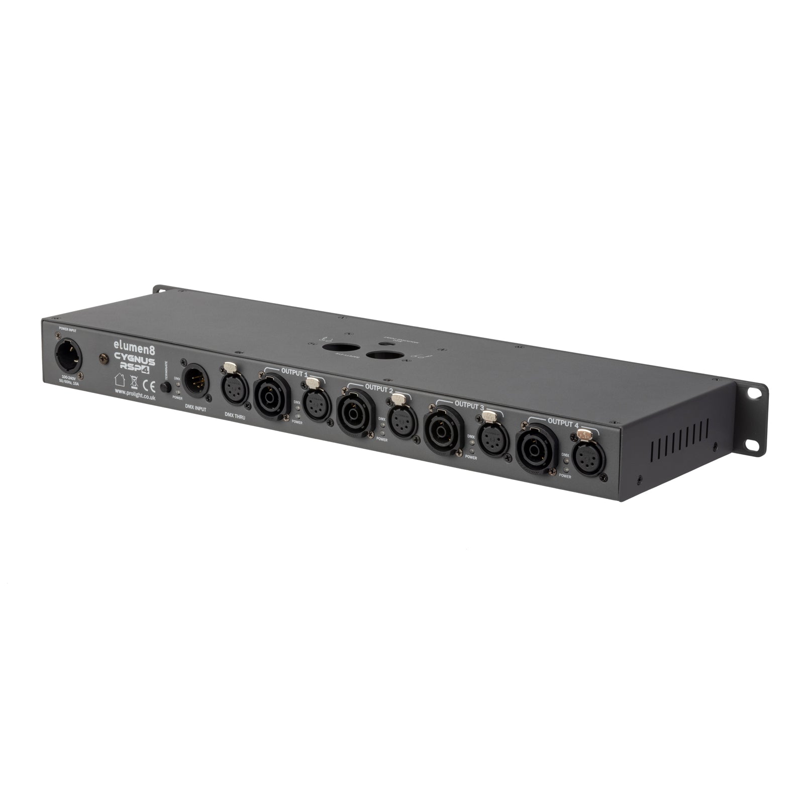 Cygnus RSP4 DMX Recorder / Switch Pack Lighting Data Management