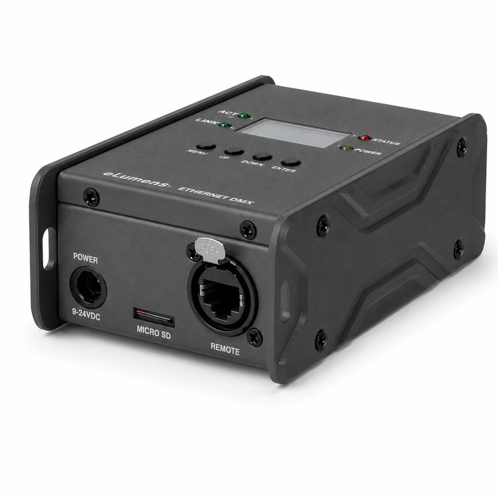 Cygnus QR Mini DMX Recorder Lighting Show Trigger inc SD Card