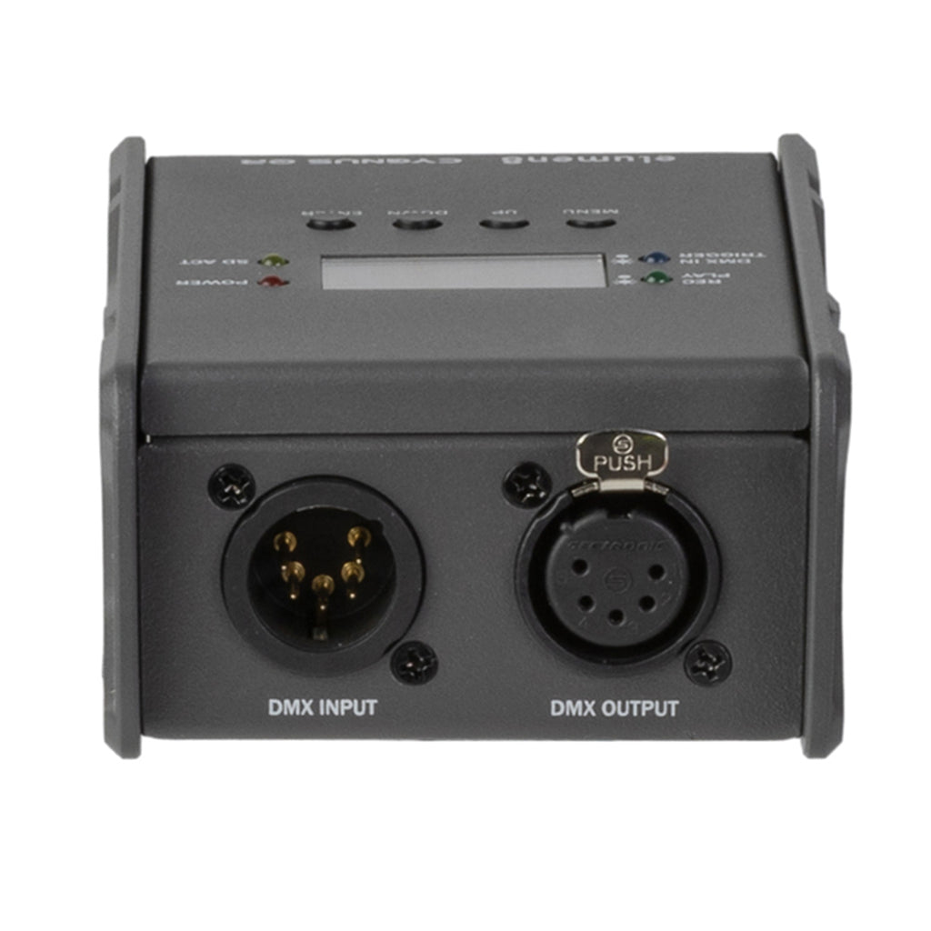 Cygnus QR Mini DMX Recorder Lighting Show Trigger inc SD Card