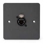 Cygnus WP2 Ethernet Wall Plate RJ45 EtherCON Seetronic Socket