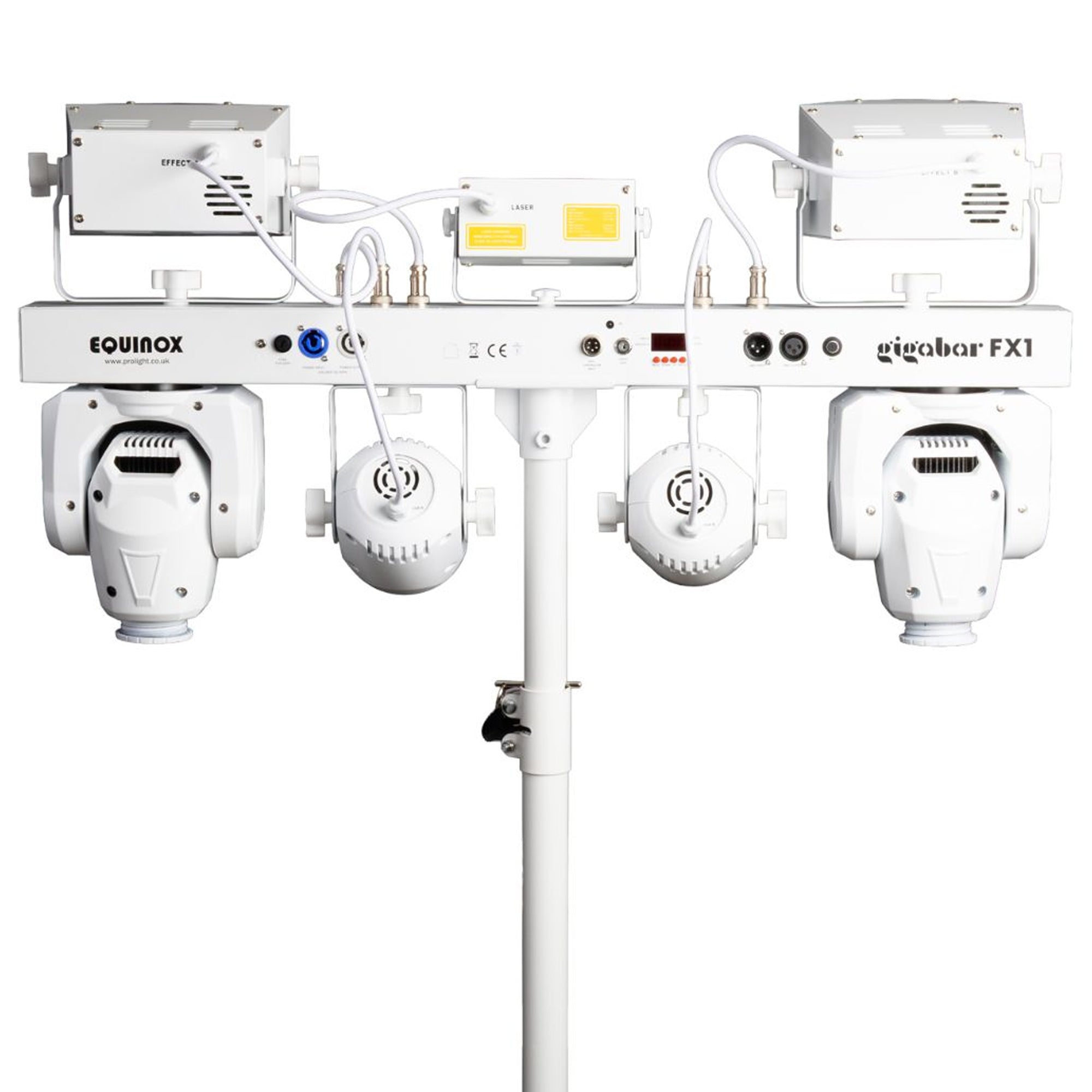 Gigabar FX1 DJ Gig Party Bar Lighting System in White