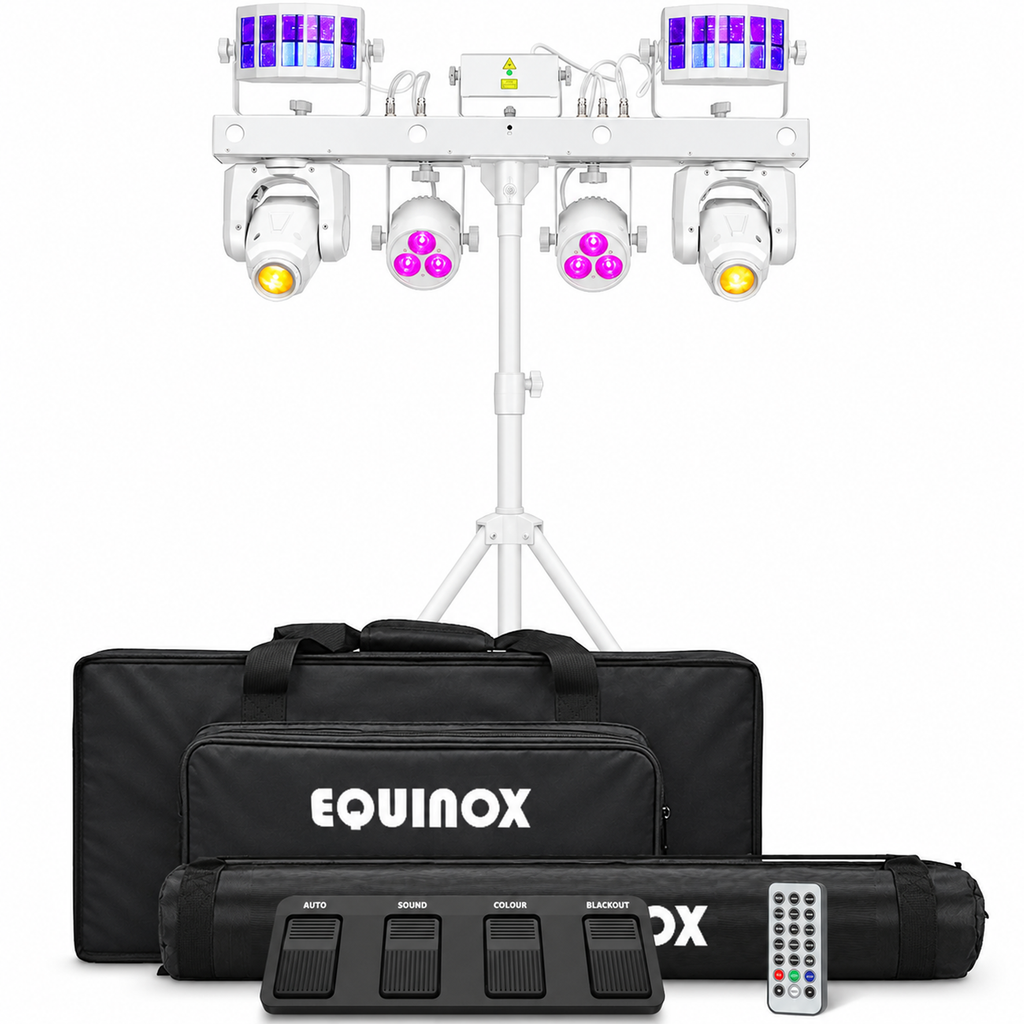 Gigabar FX1 DJ Gig Party Bar Lighting System in White