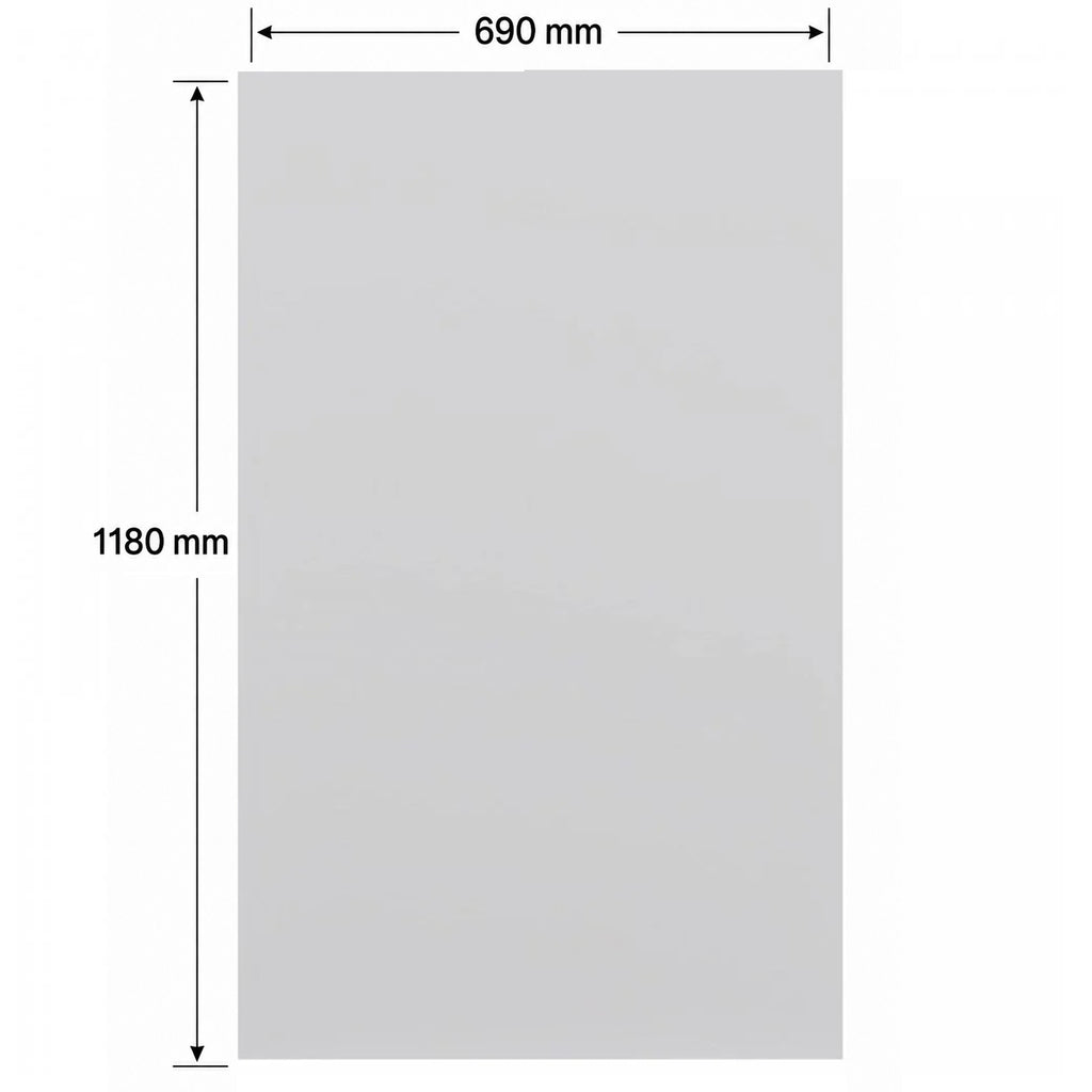 DJ Screen Replacement White Lycra Cloth (Single)
