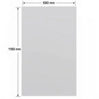 DJ Screen Replacement White Lycra Cloth (Single)
