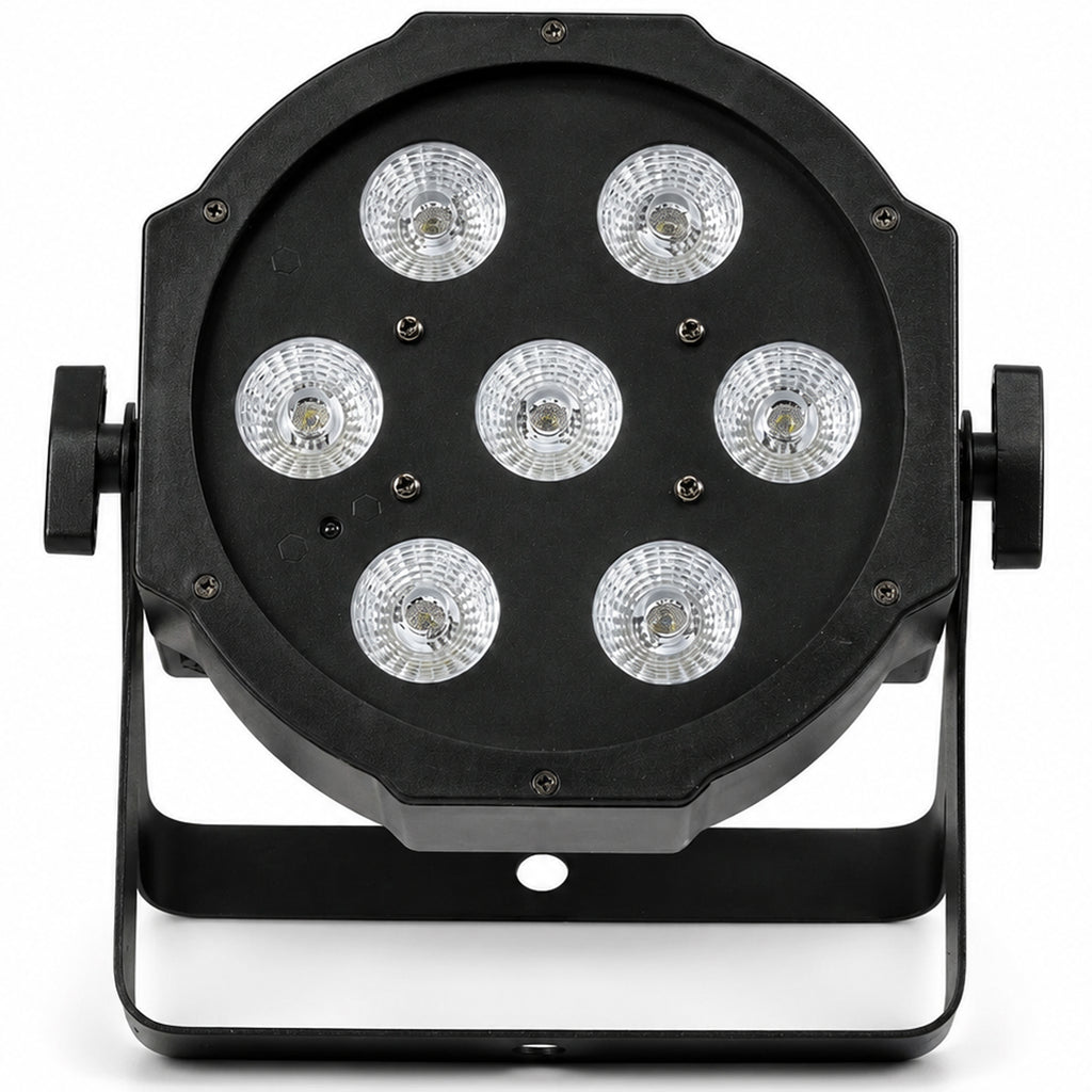 MaxiPar Quad MKII Par Light Fixture inc Remote 4pc Pack inc Case