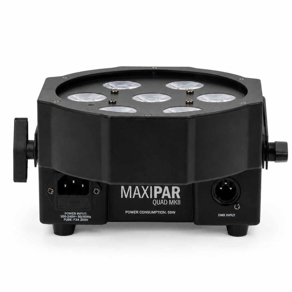 Equinox MaxiPar Quad MKII Slimline RGBW LED Par Light inc Remote