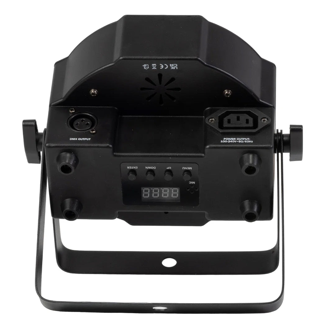 MaxiPar Quad MKII Par Light Fixture inc Remote 8pc Pack inc Cases