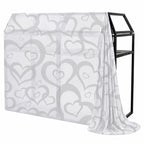 DJ Booth Graphic Style Heart Design Lycra