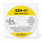 Easy Karaoke Hits Vol 1 CD+G Disc EZH-01 13 Track Disc