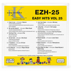 Easy Karaoke Hits Vol 25 CD+G Disc EZH-25 12 Track Disc