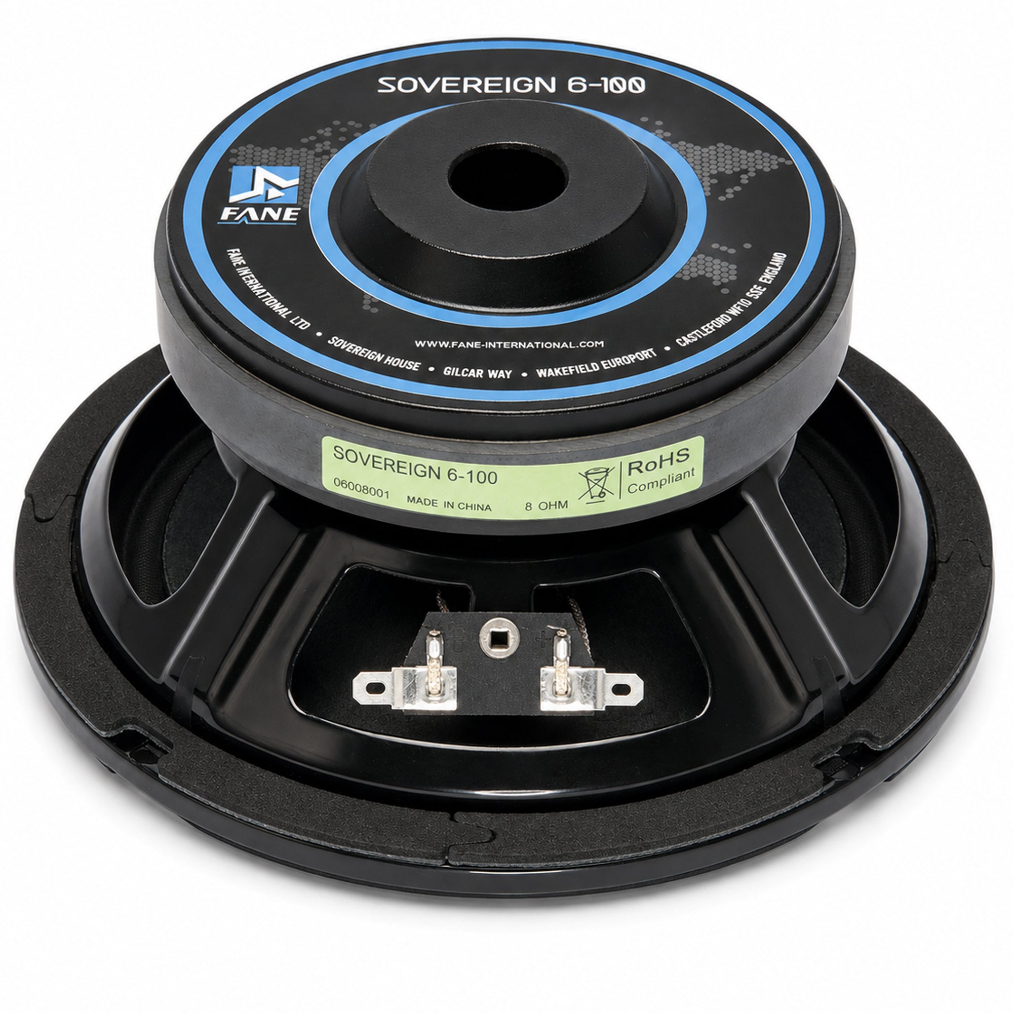 Replacement 6" Speaker Driver Sovereign 6-100 100W Mid / Bass