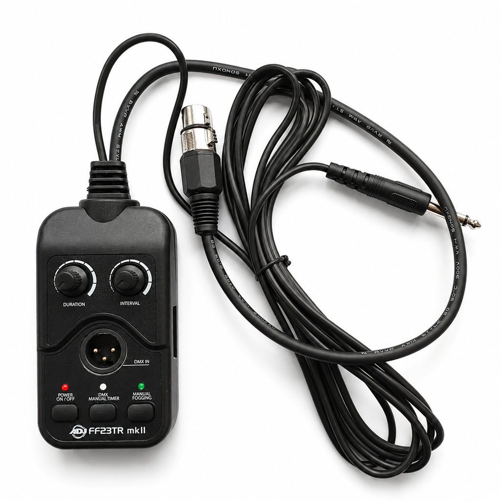 ADJ FF23TR Fog Fury 2000 and 3000 DMX Timer Remote for DJ Club Smoke Machines