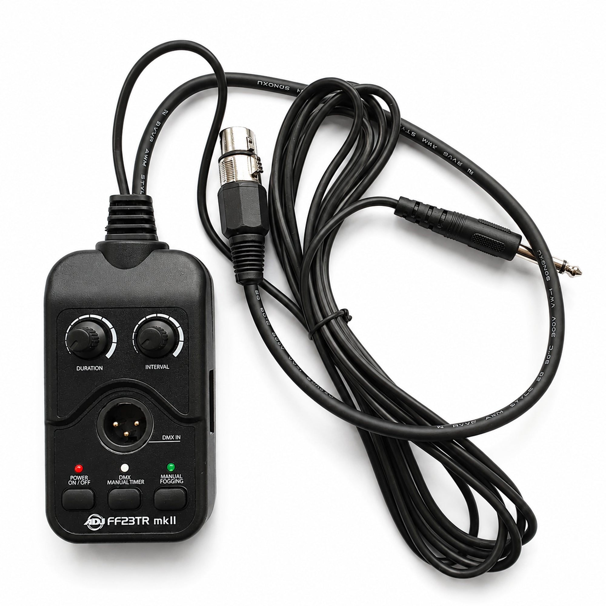 ADJ FF23TR Fog Fury 2000 and 3000 DMX Timer Remote for DJ Club Smoke Machines