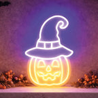 Halloween Neon Light Silhouette USB Decor Pumpkin Ghost Skull