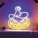 Halloween Neon Light Silhouette USB Decor Pumpkin Ghost Skull