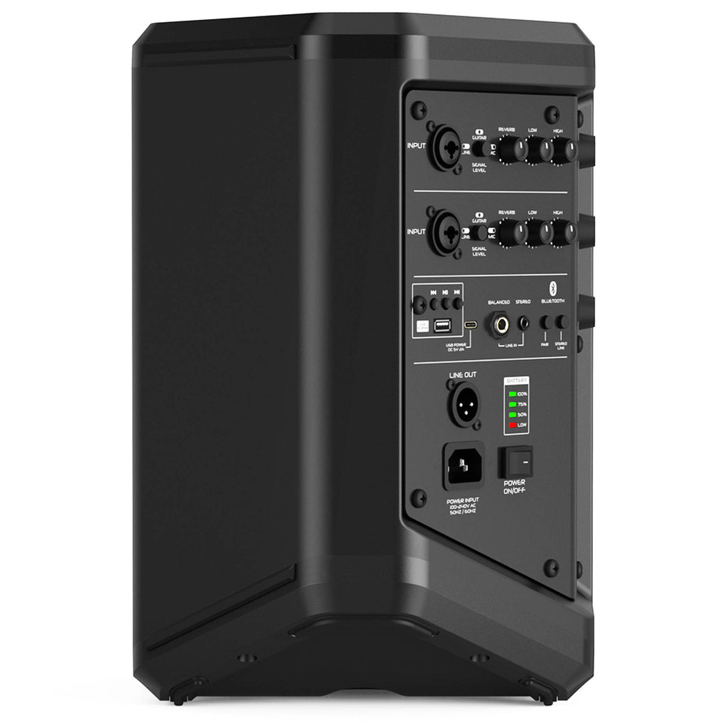 FreeStage6 6" Powered Speaker 3 Channel with USB and BT