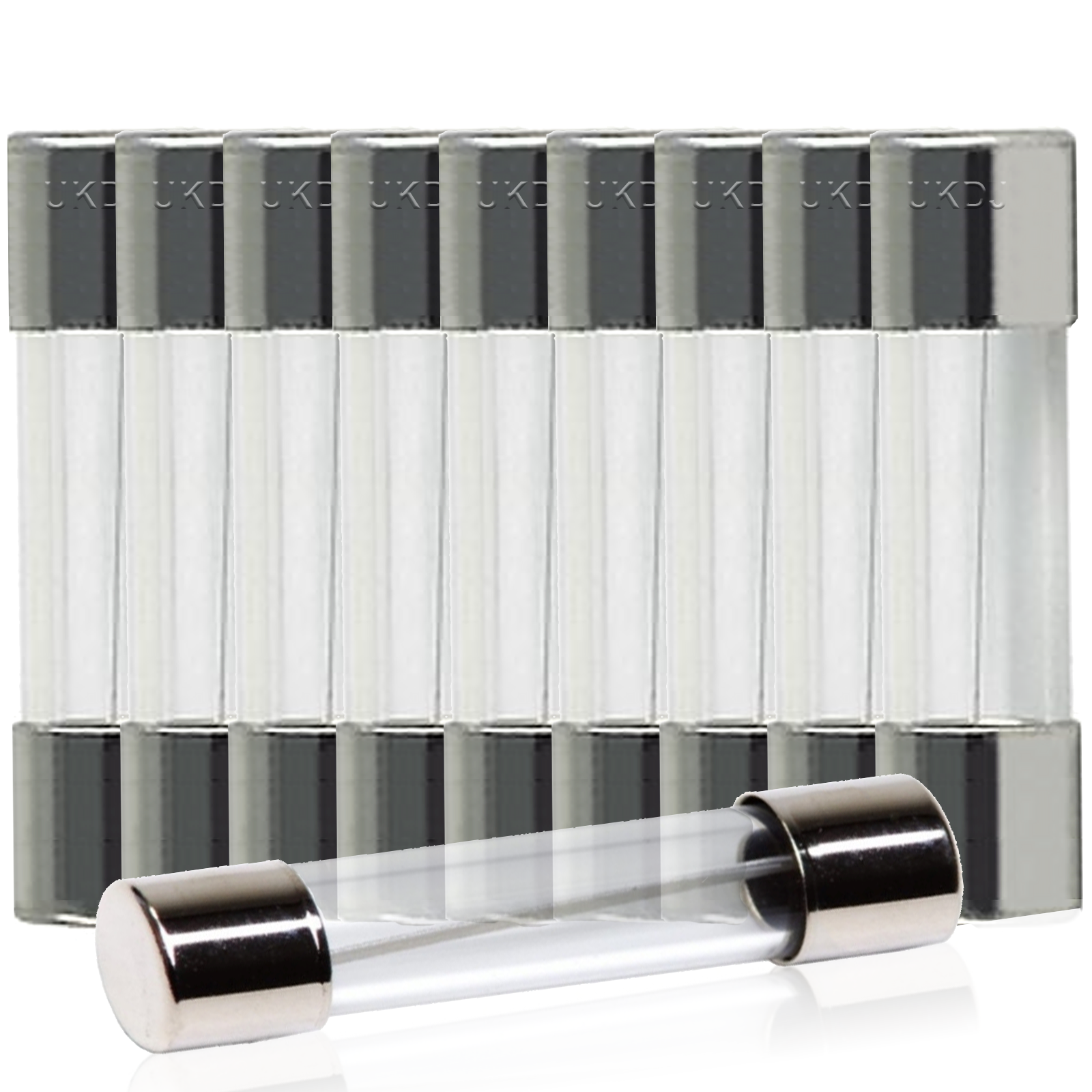 Slow Blow Glass Fuses 5mm x 20mm Packed in 10's - Timed Blow Fuse