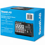 4 Channel Stereo or Mono Microphone Mixer