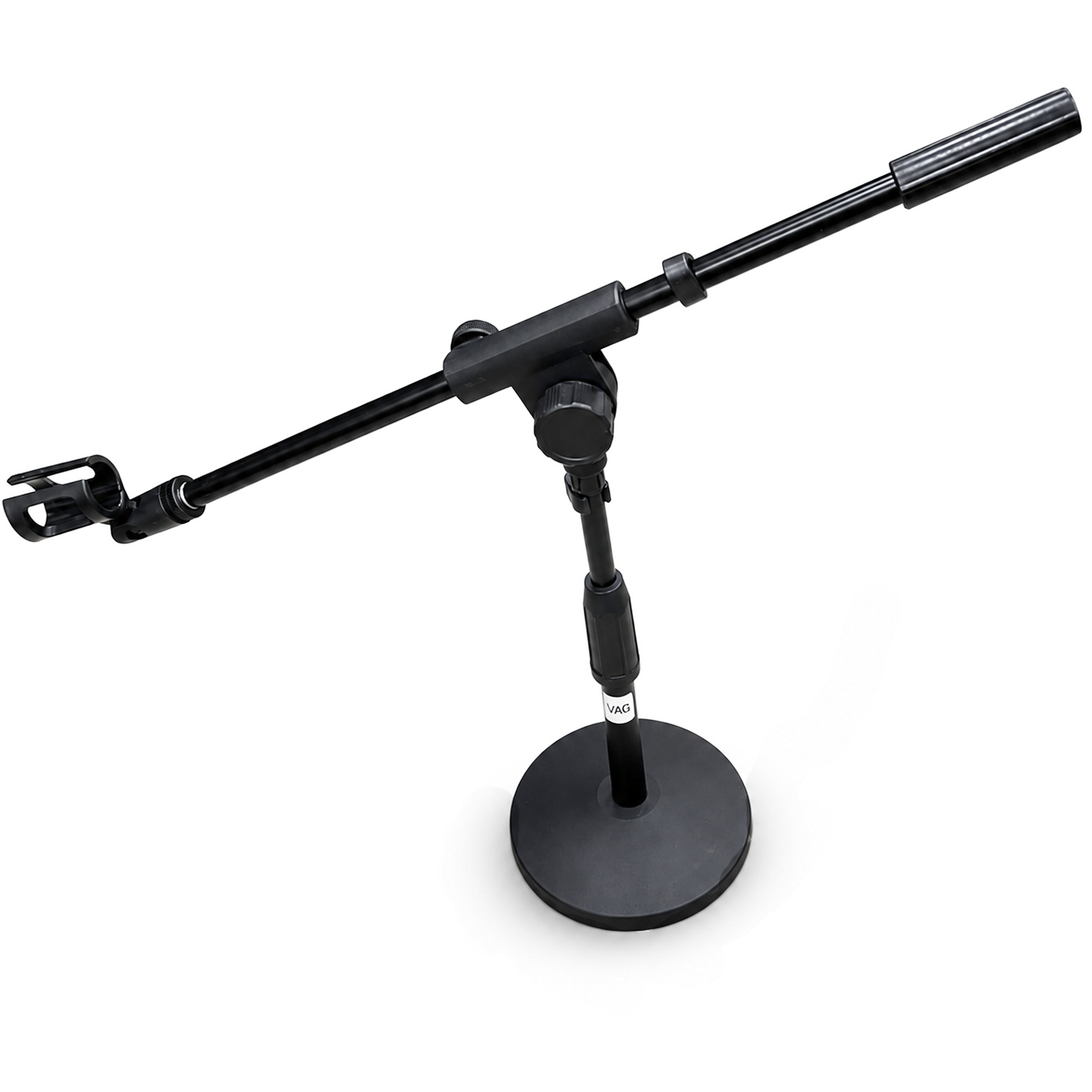 Tabletop Heavy Base Desk Microphone Stand Adjustable Height and Angle