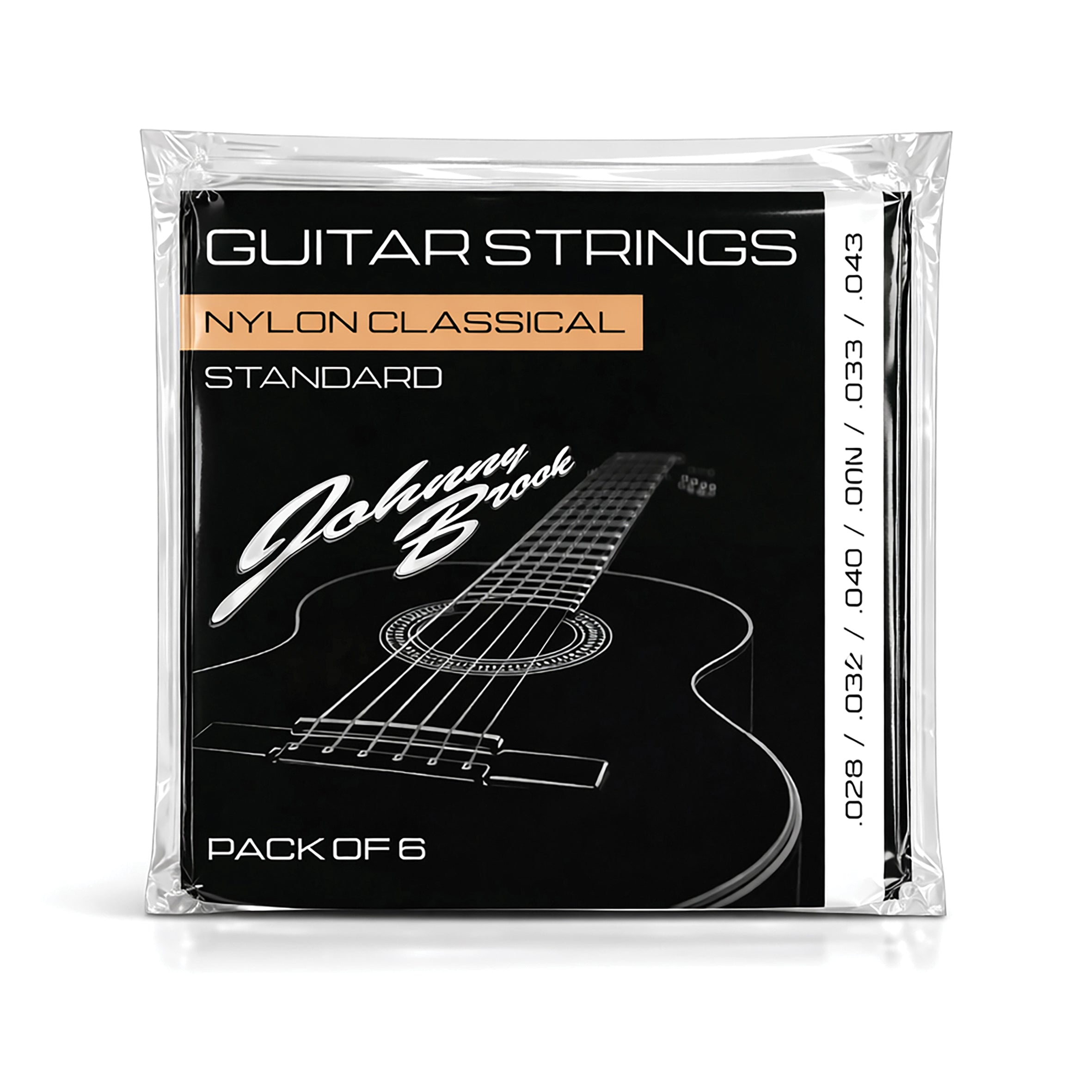 Set of 6 High Quality Nylon Classical Guitar Strings