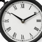 Double Sided Outdoor Station Clock 20cm Rustic Country Farmhouse Style