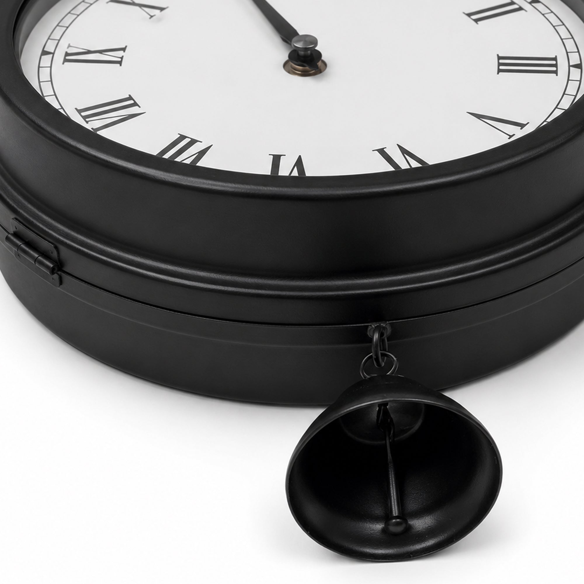 Double Sided Outdoor Station Clock 20cm Rustic Country Farmhouse Style