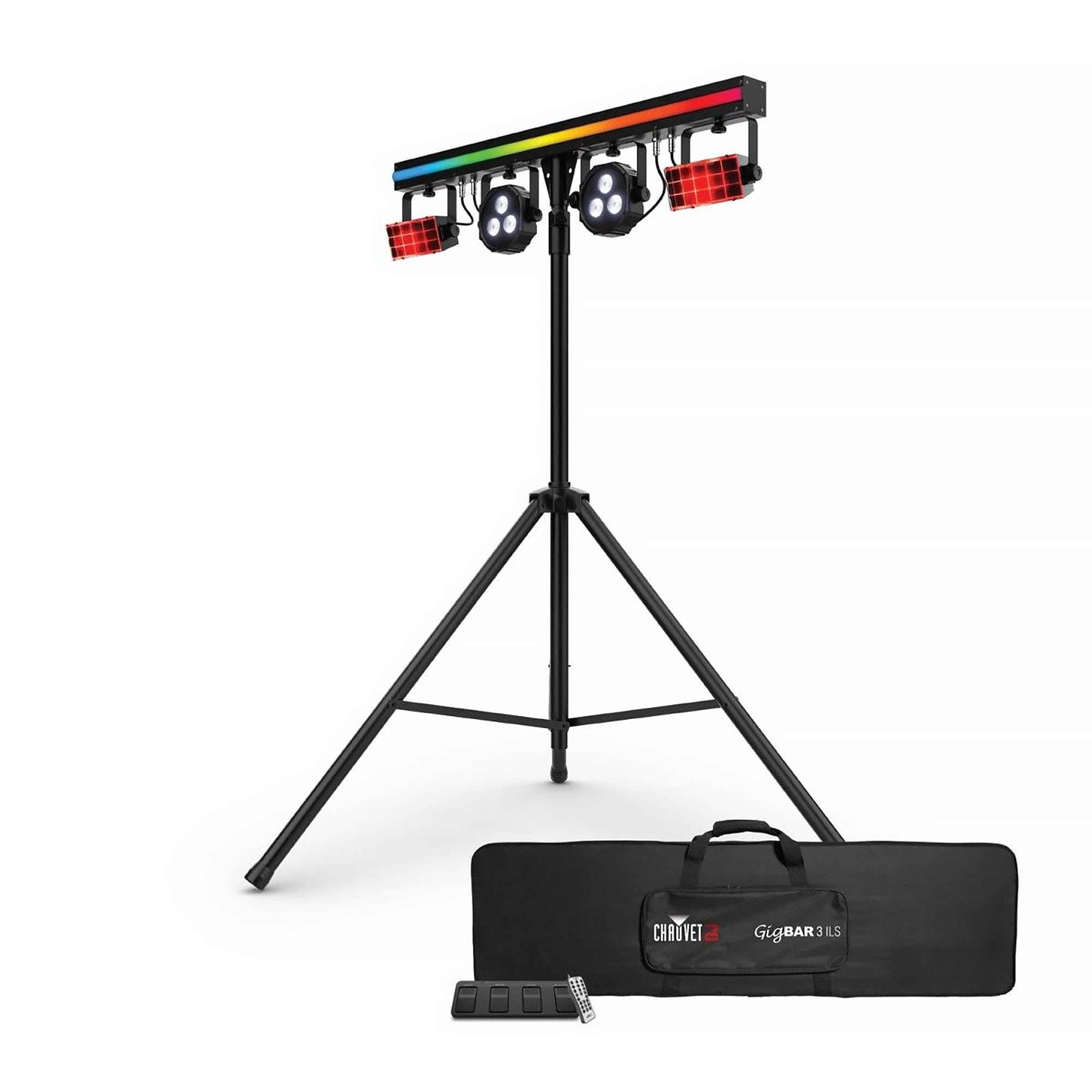 DJ GigBAR 3 ILS LED Derby Par Batten UV Effect Light Party
