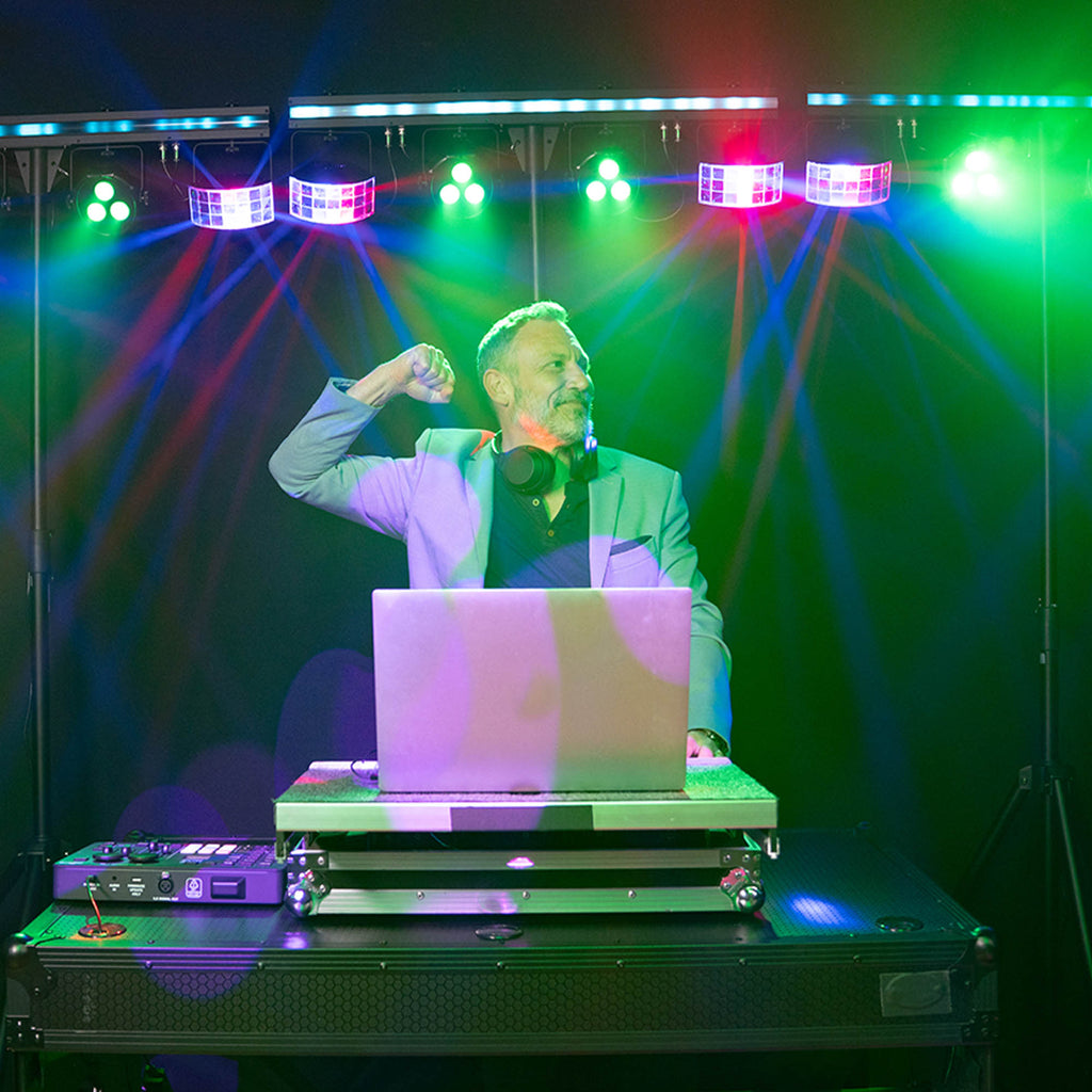 DJ GigBAR 3 ILS LED Derby Par Batten UV Effect Light Party