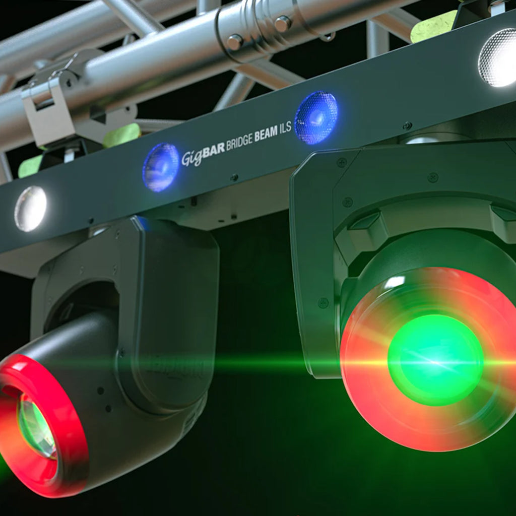 DJ GigBAR Bridge Beam ILS 3-in-1 Moving Head Lighting System