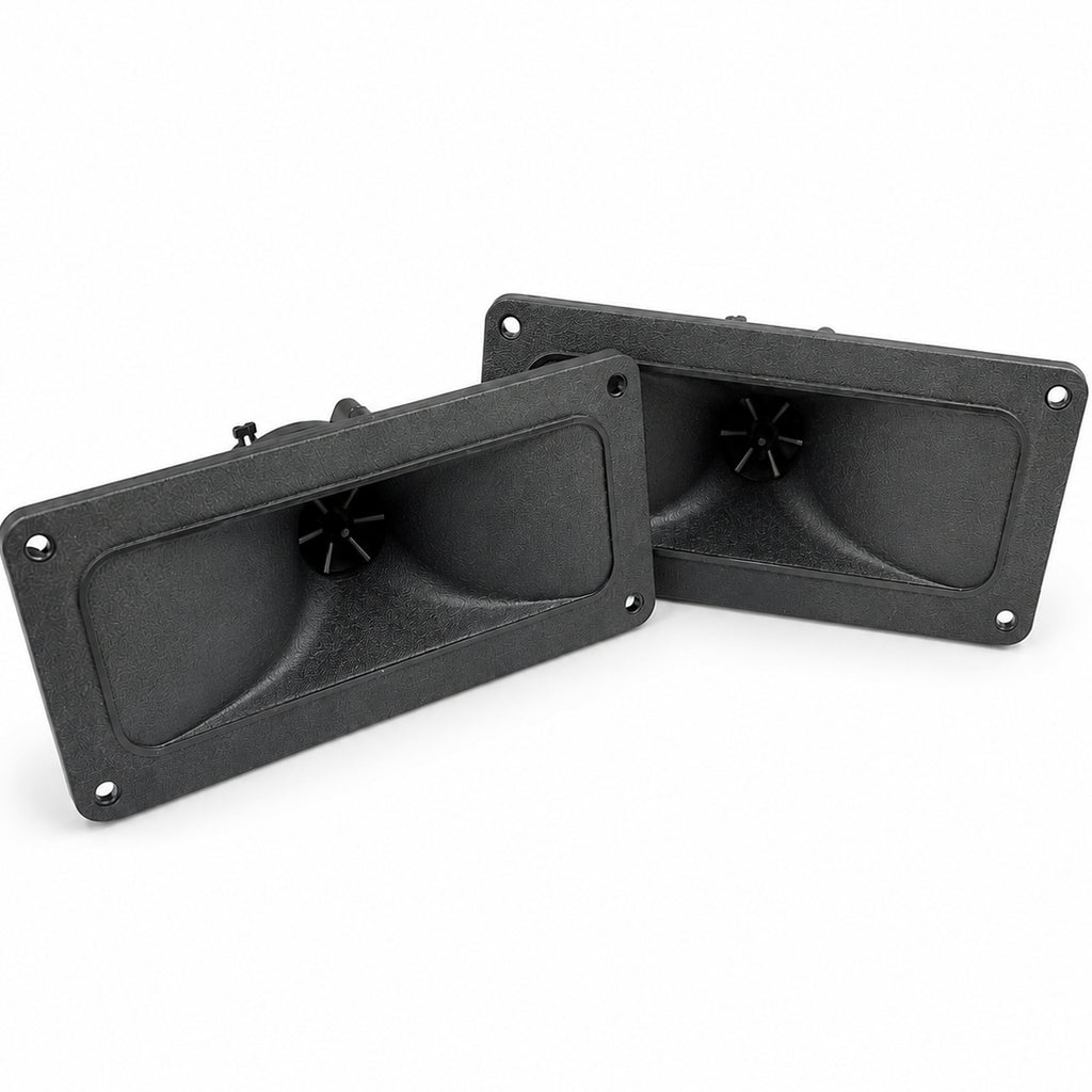 Pair Of Piezo Horn Tweeter 5" x 3" Approx. 150w Max Power 100w RMS
