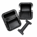 Large Plastic Recessed Cabinet Bar Handles (Pair)