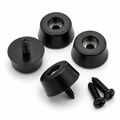 Large Rubber Feet with Fixing Screws Heavy Duty Set of 4