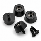 Large Rubber Feet with Fixing Screws Heavy Duty Set of 4