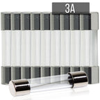 Slow Blow Glass Fuses 6mm x 32mm Packed in 10's - Timed Blow Fuse