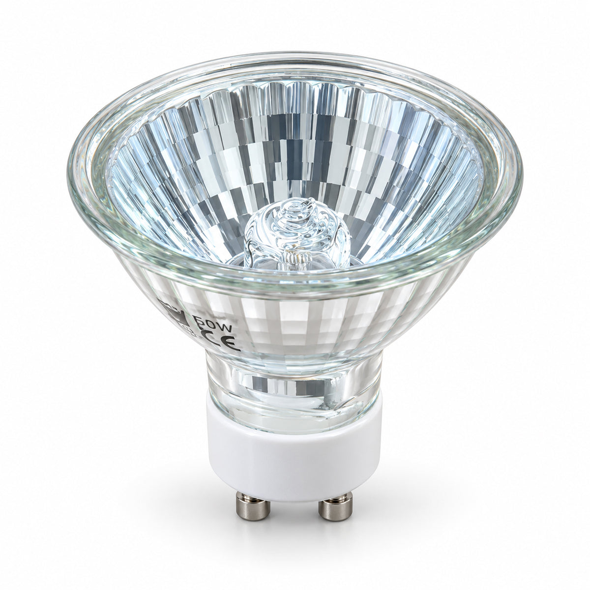 50W Halogen GU10 Lamp Warm White Pack of 10