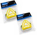 Pair of Draper Dust Mask Sets with Five Filters and Face Cloth