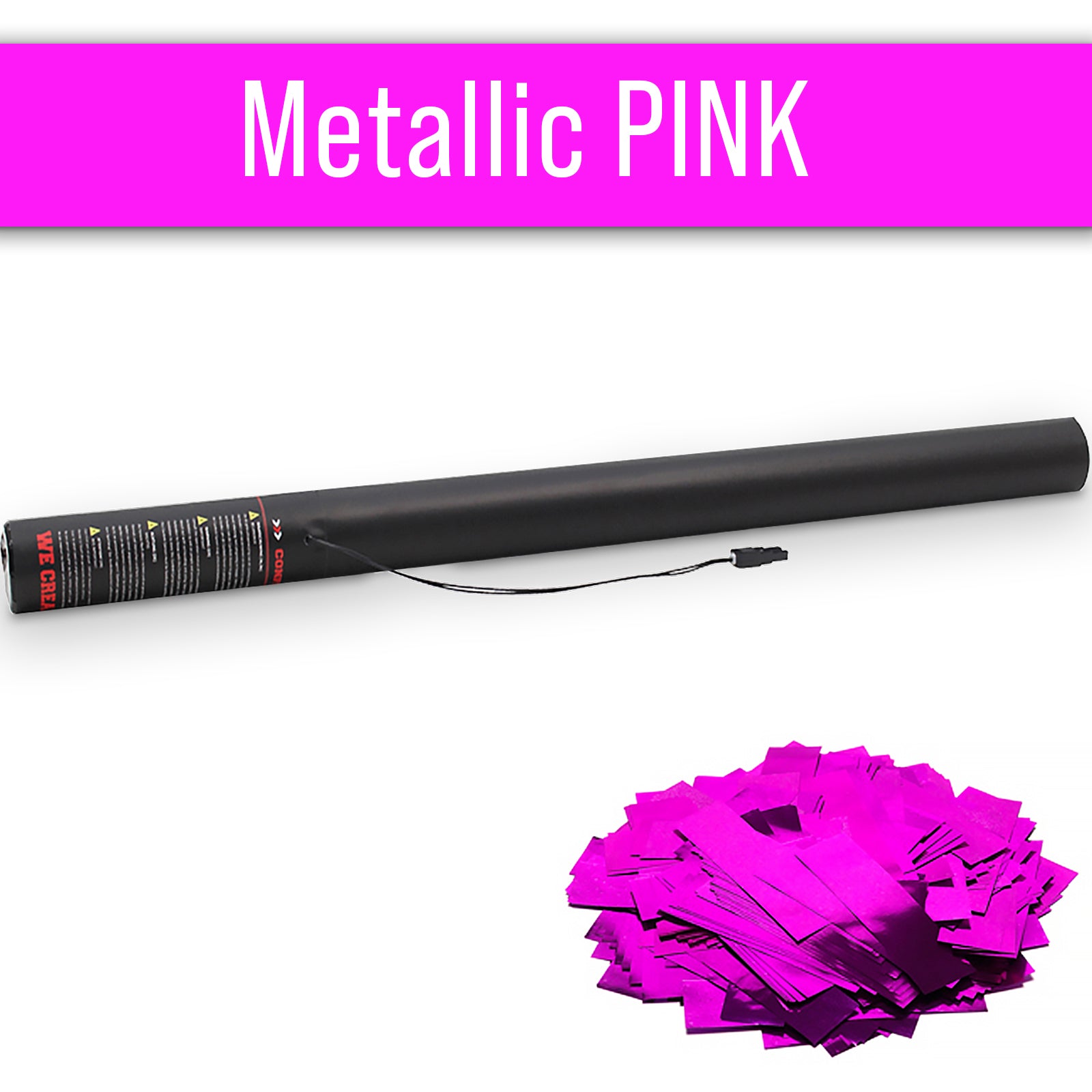 Equinox Electric Confetti Cannon 80cm Multi Options
