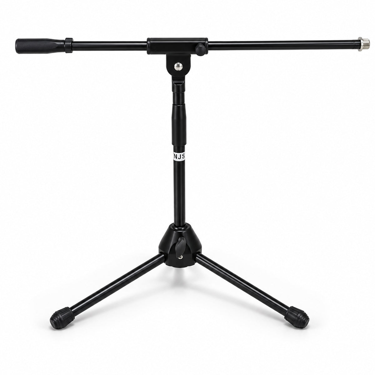 Pair of Low Level Microphone Stands with Boom Arms