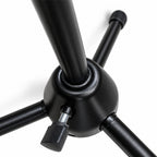 Pair of Low Level Microphone Stands with Boom Arms