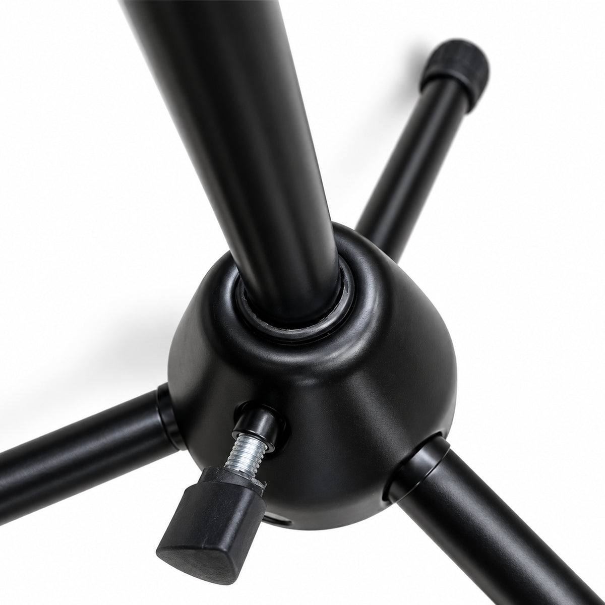Pair of Low Level Microphone Stands with Boom Arms
